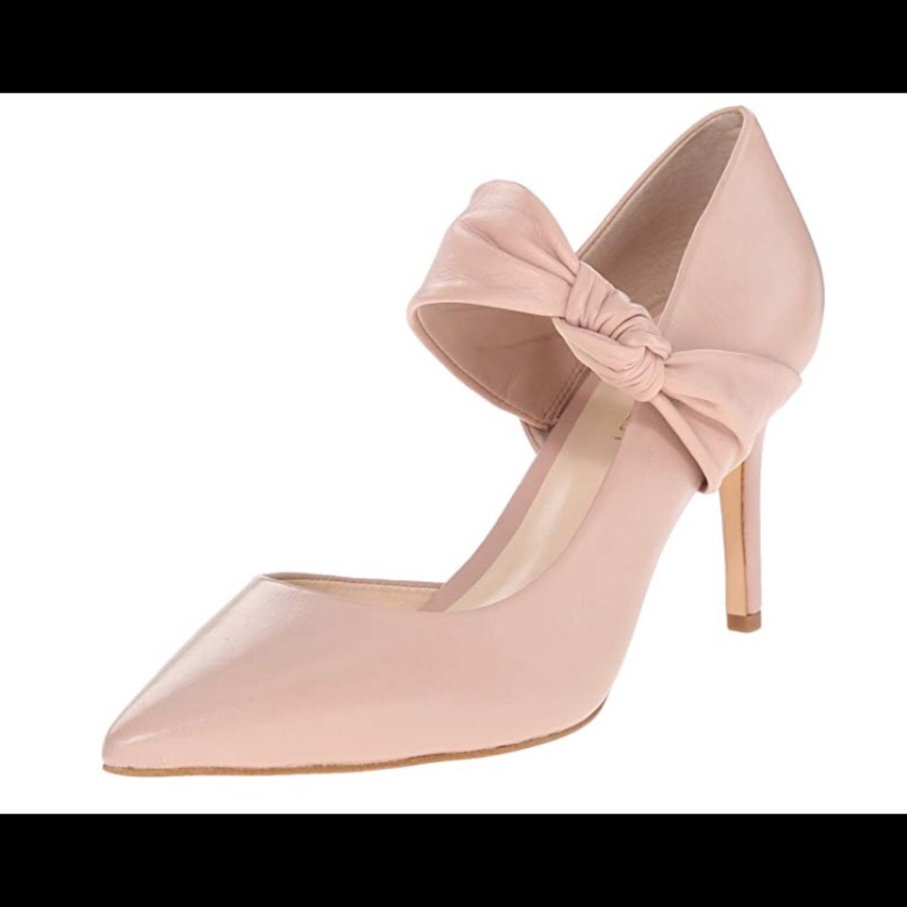 Nine West- Women's Rlycool Leather Dress Pump